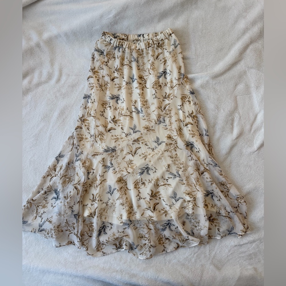 Floral skirt